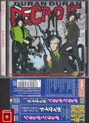 CD Duran Duran – Decade (1996) Japan OBI (TOCP-50111) Pop Rock, , , компакт диск, купить,  аннотация, слушать: фото №1