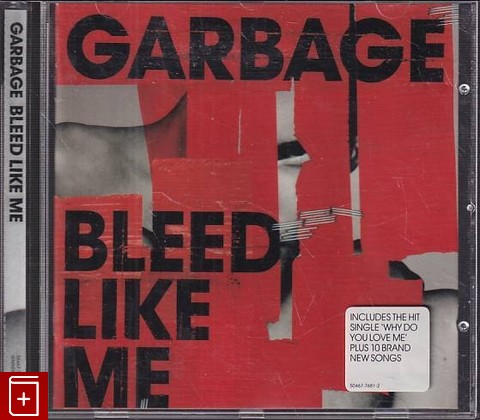 CD Garbage – Bleed Like Me (2005) EU (POCP-9132)  Alternative Rock, Pop Rock, , , компакт диск, купить,  аннотация, слушать: фото №1