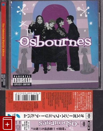 CD The Osbournes – The Osbourne Family Album (2002) Japan OBI (SICP 194) Rock, , , компакт диск, купить,  аннотация, слушать: фото №1