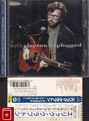 CD Eric Clapton – Unplugged (1992) Japan OBI (WPCP-4950)Blues Rock, Pop Rock, , , компакт диск, купить,  аннотация, слушать: фото №1