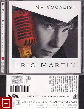 CD Eric Martin – Mr  Vocalist (2008) Japan OBI (SICP 2091) Rock, , , компакт диск, купить,  аннотация, слушать: фото №1