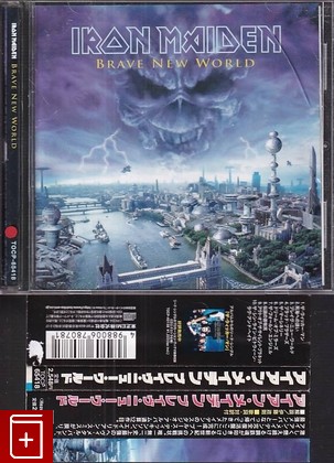 CD Iron Maiden – Brave New World (2000) Japan OBI (TOCP-65418) Heavy Metal, , , компакт диск, купить,  аннотация, слушать: фото №1