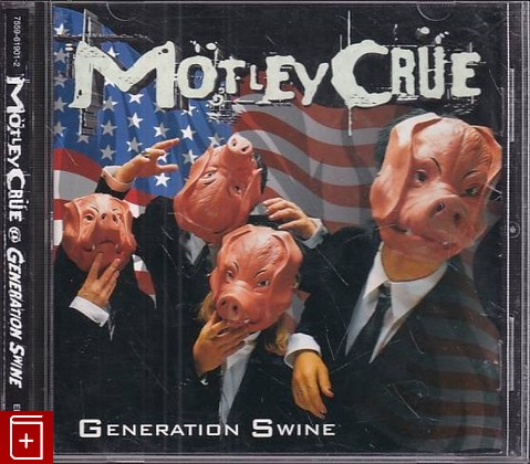 CD Motley Crue – Generation Swine (1997) EU (7559-61901-2) Heavy Metal, , , компакт диск, купить,  аннотация, слушать: фото №1