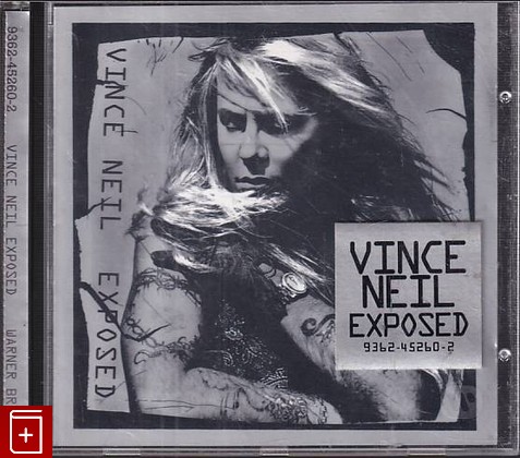 CD Vince Neil – Exposed (1993) Germany (9362-45260-2) Rock, , , компакт диск, купить,  аннотация, слушать: фото №1