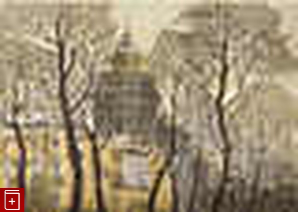 Литография 'Исаакиевский собор со стороны Александровского сада', , 1989, , книга, купить,  аннотация, читать: фото №1