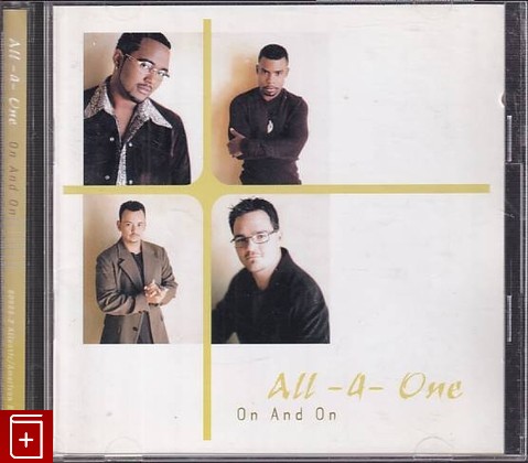 CD All-4-One – On And On (1998) South Korea (80886-2) Hip Hop, Pop, , , компакт диск, купить,  аннотация, слушать: фото №1