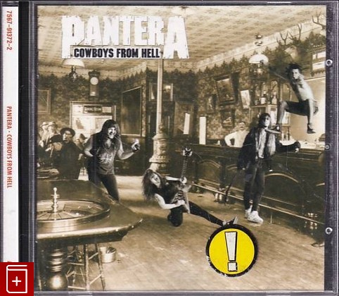 CD Pantera – Cowboys From Hell (1990) EU (7567-91372-2) Heavy Metal, Thrash, Groove Metal, , , компакт диск, купить,  аннотация, слушать: фото №1