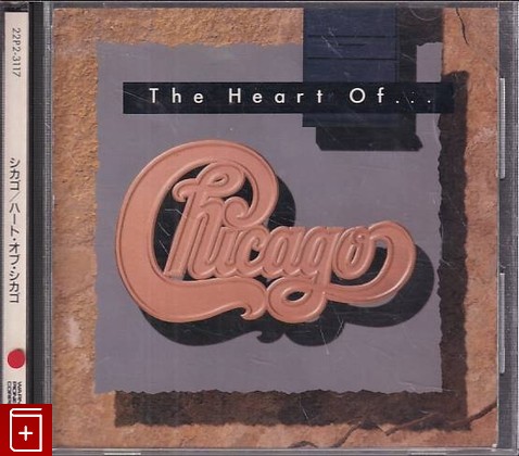CD Chicago – The Heart Of Chicago (1989) Japan (22P2-3117) Pop Rock, , , компакт диск, купить,  аннотация, слушать: фото №1