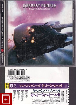 CD Deep Purple – Deepest Purple: The Very Best Of Deep Purple (1991) Japan OBI (WPCP-4545) Hard Rock, , , компакт диск, купить,  аннотация, слушать: фото №1