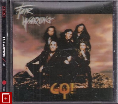 CD Fair Warning – Go! (1997) Japan (XRCN-1292) Hard Rock, Heavy Metal, , , компакт диск, купить,  аннотация, слушать: фото №1