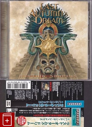 CD Last Autumn's Dream – Hunting Shadows (2007) Japan OBI (MICP-10704) Rock, , , компакт диск, купить,  аннотация, слушать: фото №1