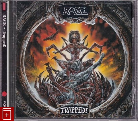 CD Rage – Trapped! (1992) Japan (VICP-5160) Thrash, Speed Metal, , , компакт диск, купить,  аннотация, слушать: фото №1