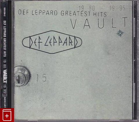 CD Def Leppard – Vault: Def Leppard Greatest Hits 1980-1995 (1995) UK (528 656-2) Soft Rock, Hard Rock, , , компакт диск, купить,  аннотация, слушать: фото №1