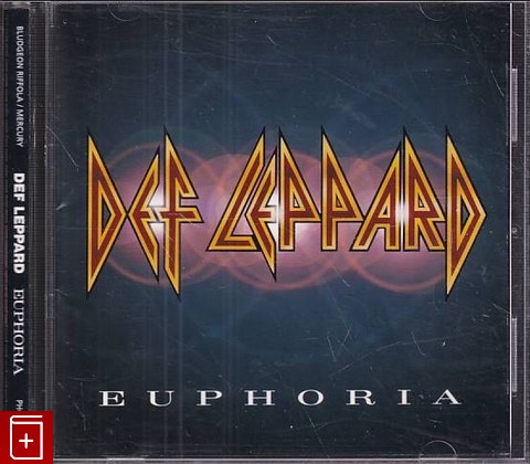 CD Def Leppard – Euphoria (1999) Japan (PHCW-1030) Hard Rock, , , компакт диск, купить,  аннотация, слушать: фото №1