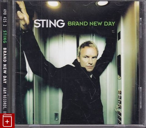 CD Sting – Brand New Day (1999) EU (490 425-2) Pop Rock, , , компакт диск, купить,  аннотация, слушать: фото №1