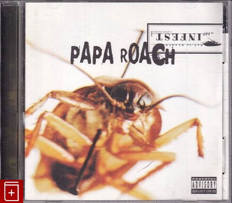 CD Papa Roach – Infest  2000 USA Dreamworks Records – 0044-50223-2  Rock  , , книга, купить, читать, аннотация: фото №1