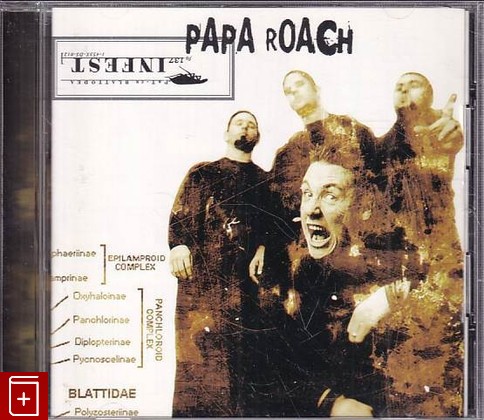 CD Papa Roach – Infest  2006 Japan Dreamworks Records – UICY-6179  Rock  , , книга, купить, читать, аннотация: фото №1