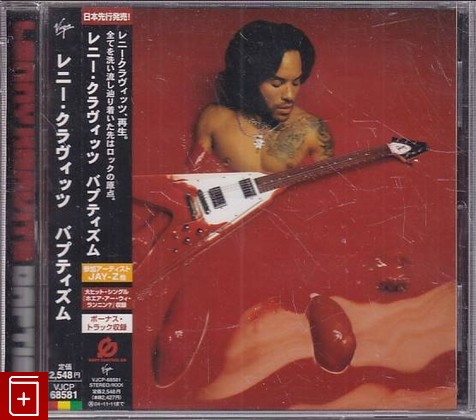 CD Lenny Kravitz   Baptism 2007 Japan OBI VJCP-68581 	Rock  , , книга, купить, читать, аннотация: фото №1