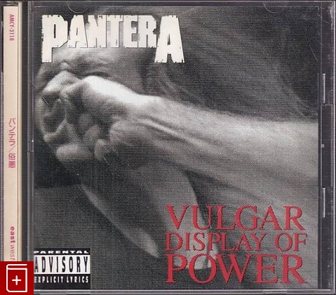 CD Pantera – Vulgar Display Of Power (1997) Japan (AMCY-3118) Rock, , , компакт диск, купить,  аннотация, слушать: фото №1